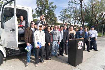 Santa Ana College Automotive Technology/Diesel Program Receives Hino truck donation